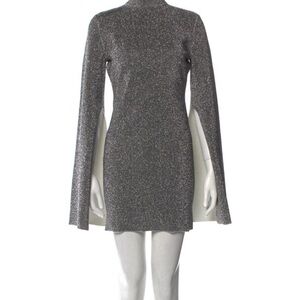 Evening dress . Siver